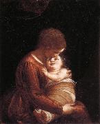 CAMBIASO, Luca Madonna and Child oil on canvas